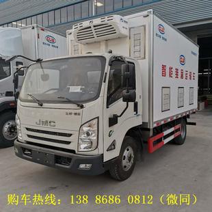 温州市4.2米江铃凯运雏禽运输冷藏车活鸡活鸭恒温车工厂价格