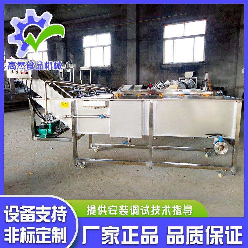 柳蒿芽蔬菜清洗机山野菜清洗设备小龙虾蔬菜气泡清洗机设备