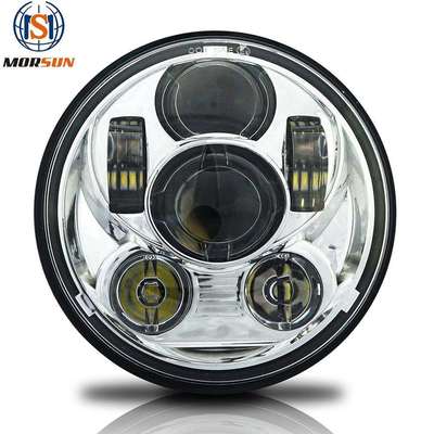 5.75寸哈雷大灯LED前大灯机车改装45W远近光灯承光电子