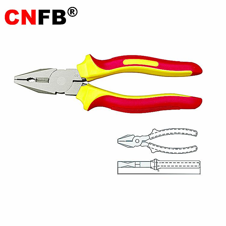 （桥防）天津桥防CNFB绝缘注塑德式克丝钳T87201