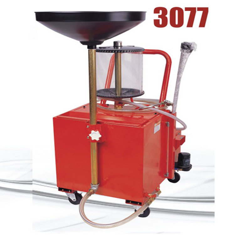格林斯3077电动废油抽取机电动抽接油机废油抽取设备带量杯