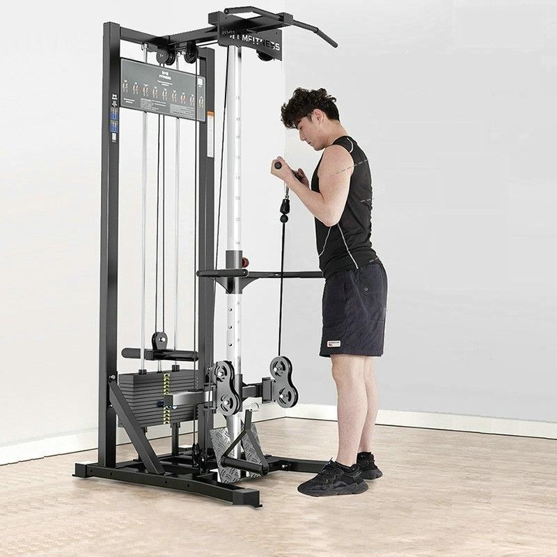 单边飞鸟龙门架家用小飞鸟综合训练器高拉低拉一体机健身力量器械