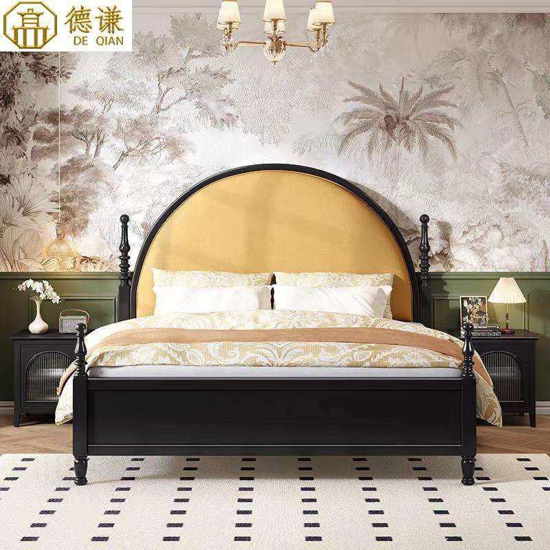 法式复古实木床巴黎双人1.8m主卧中古风简约软包床1.5m储物收纳床,鲜花速递/花卉仿真/绿植园艺,割草机/草坪机,淘宝优惠券,粉丝福利购,淘宝优惠卷