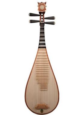 敦煌牌琵琶20560/20560M特选花梨木乌木相轸清水如意头花/牡丹