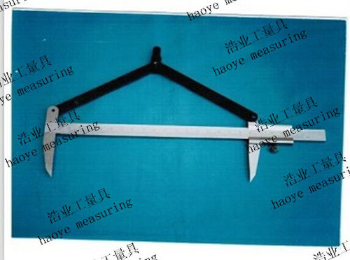 圆规划线卡尺 规格0-150 200 250 300mm 分度值0.1 DIN862