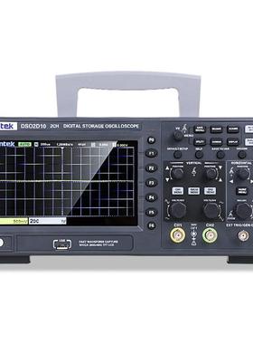 hantek汉泰DSO2C10/2D10双通道数字存储示波器+信号源100M/1G采样