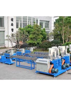 直销TPUTPR橡皮筋挤出生产线橡皮筋押出机胶圈生产设备