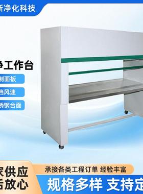 双人单面净化工作台水平送风超净工作台双人单面洁净工作台
