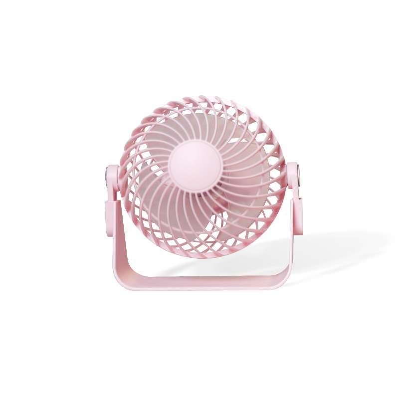 三档迷你桌面家用学生宿舍风扇USB充电大风力台式车载车用