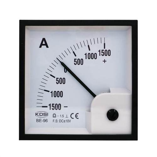 指针式直流电流表BE-96DC+-10V+-1500A输入电压+-10V开孔96*96