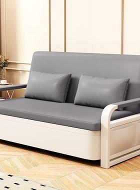 午休储物床网红沙发床两用折叠沙发床家用客厅多功能伸缩床可拆洗