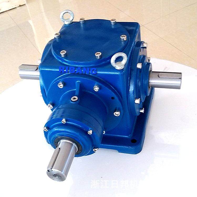 日邦T16齿轮减速机齿轮箱减速器广泛用于机械设备的转角转向传动