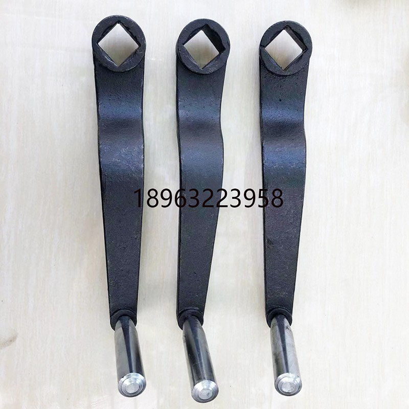 升降把手车床内方孔摇把机械机床四方摇动手柄扳手14 15 17 19 22