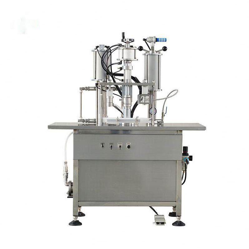 半自动气雾剂灌装机厂家直供杀虫剂喷雾剂灌装机设备定制,五金/工具,其他机械五金,淘宝优惠券,粉丝福利购,淘宝优惠卷