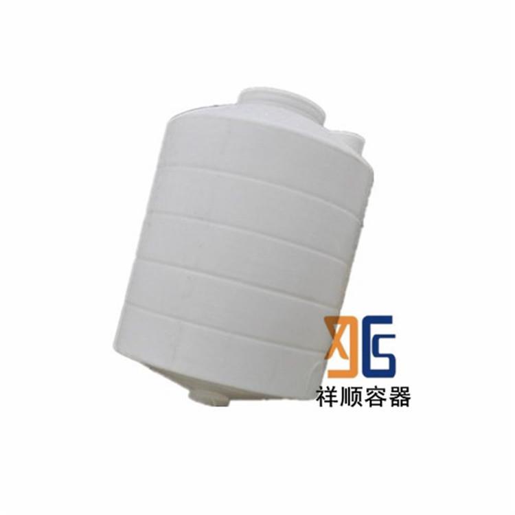 250升500升1000升锥形底PE桶白色尖底桶塑料锥底罐底部排水箱