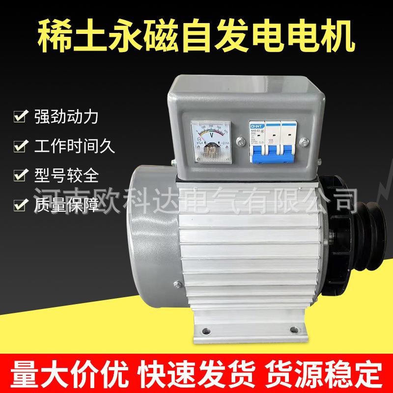 厂家销售稀土永磁自发电电机设备挖机装载机汽车吊吸盘自发电
