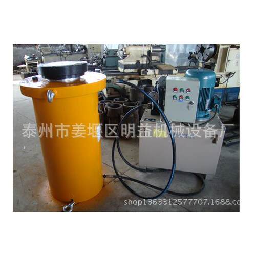 超高压电动液压斤顶1吨50行程200 动千千斤顶150T 电明益双作用千