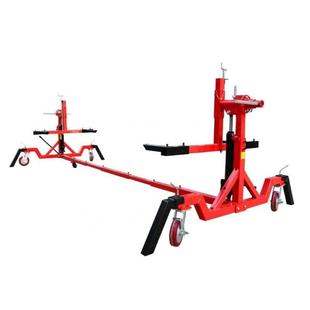 4000Lbs汽车翻转架1800kg载重手动反转平台车身喷漆反转支架