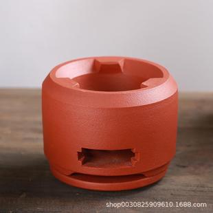 潮州炭炉罐罐款红泥炭炉耐火带盖子木炭煮茶炉一体式碳火炉煮茶炉