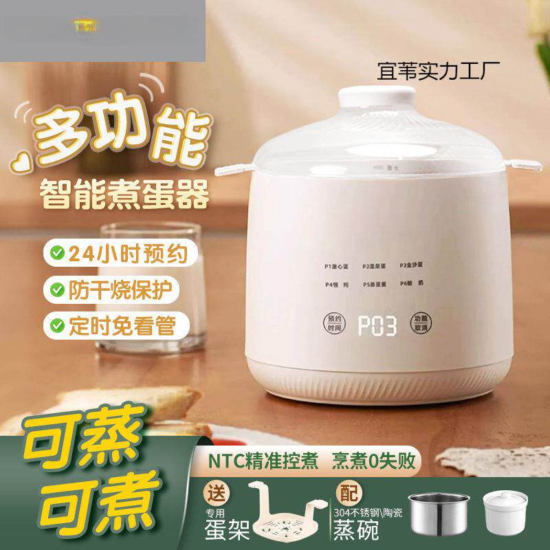 煮蛋器蒸蛋器用自动断电小型多功能预约蒸蛋羹煮鸡蛋神器