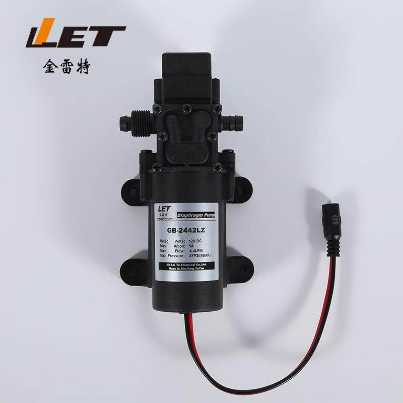 GB-2442LZ12v电动洗车器水泵微型隔膜泵供应吸水器水泵