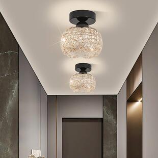 现货轻奢过道走廊灯创意花朵阳台衣帽架玄关吸顶灯护眼卧室床头灯