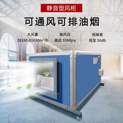厨房排油烟风机箱HTFC(B)-I-18- 风量11920m3/h  580pa 4kw