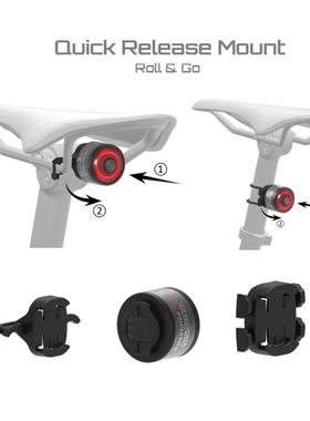 英豪xlite200碳纤维ENFITNIX公路自行车尾灯充电智能骑行刹车尾灯