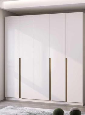 轻奢衣柜主次卧烤漆四门五门整体衣橱储物柜衣帽间收纳直销