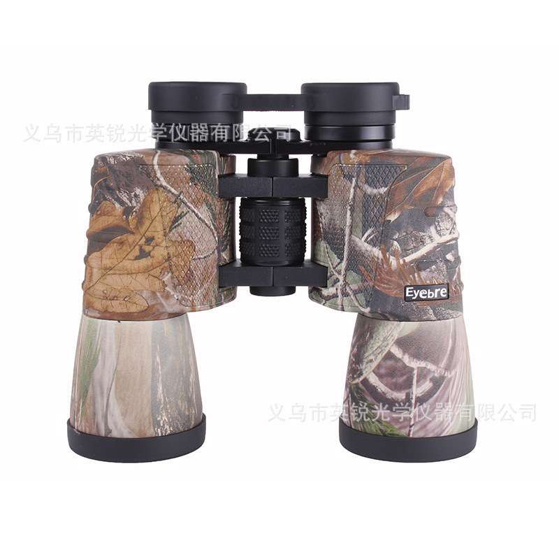 Eyebre全包新品10X50高档双筒望远镜高倍手持户外望远镜微光可视