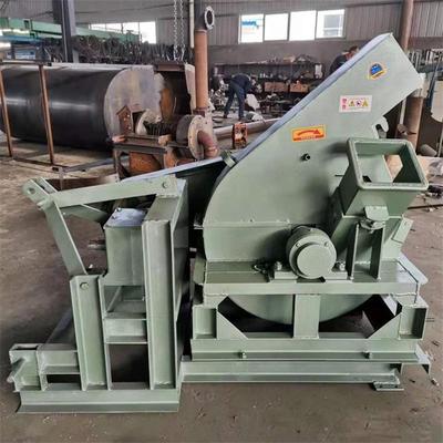 安徽滁州时产9吨竹子净片机边角料粉碎机移动木材削片机