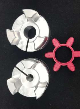 德国R+W EK450梅花联轴器/钢/减震垫块/缓冲胶圈/64sh D墨绿色