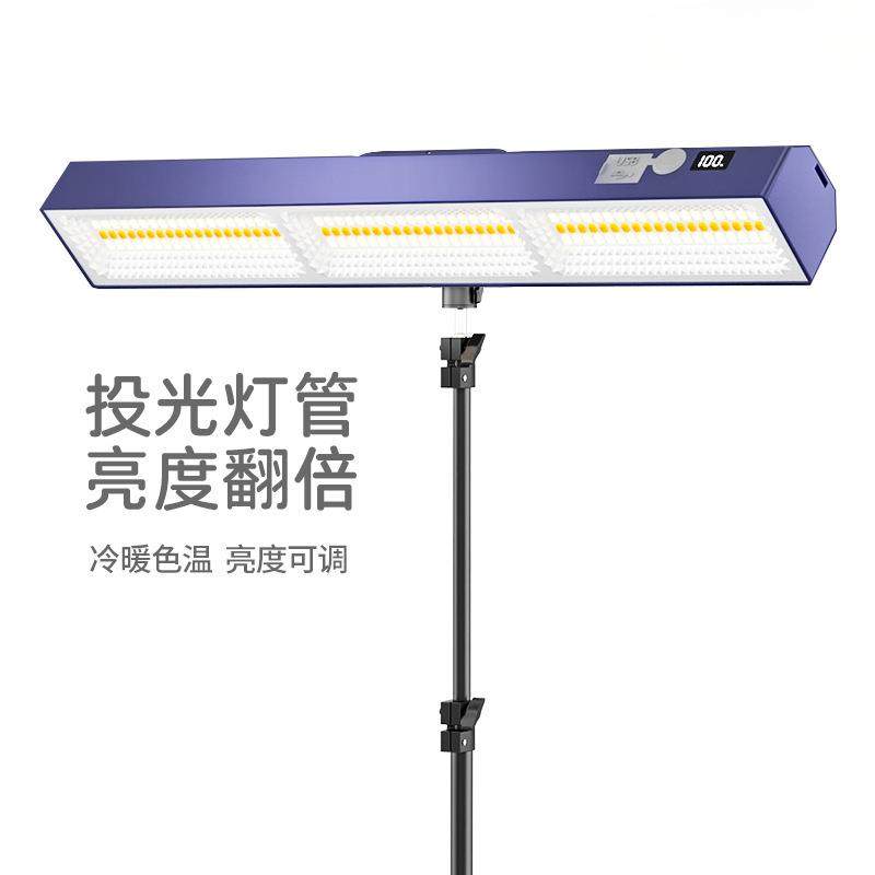 果雨led露营灯充电照明灯长续航大容量营地灯户外便携移动式灯管