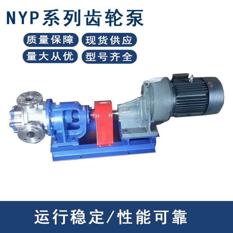 NYP3/1.0内齿转子泵内环式转子泵树脂泵粘度泵肥皂泵胶水泵