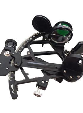 GLH130-40航海六分仪木盒装含校正卡IMPA370331带灯船用