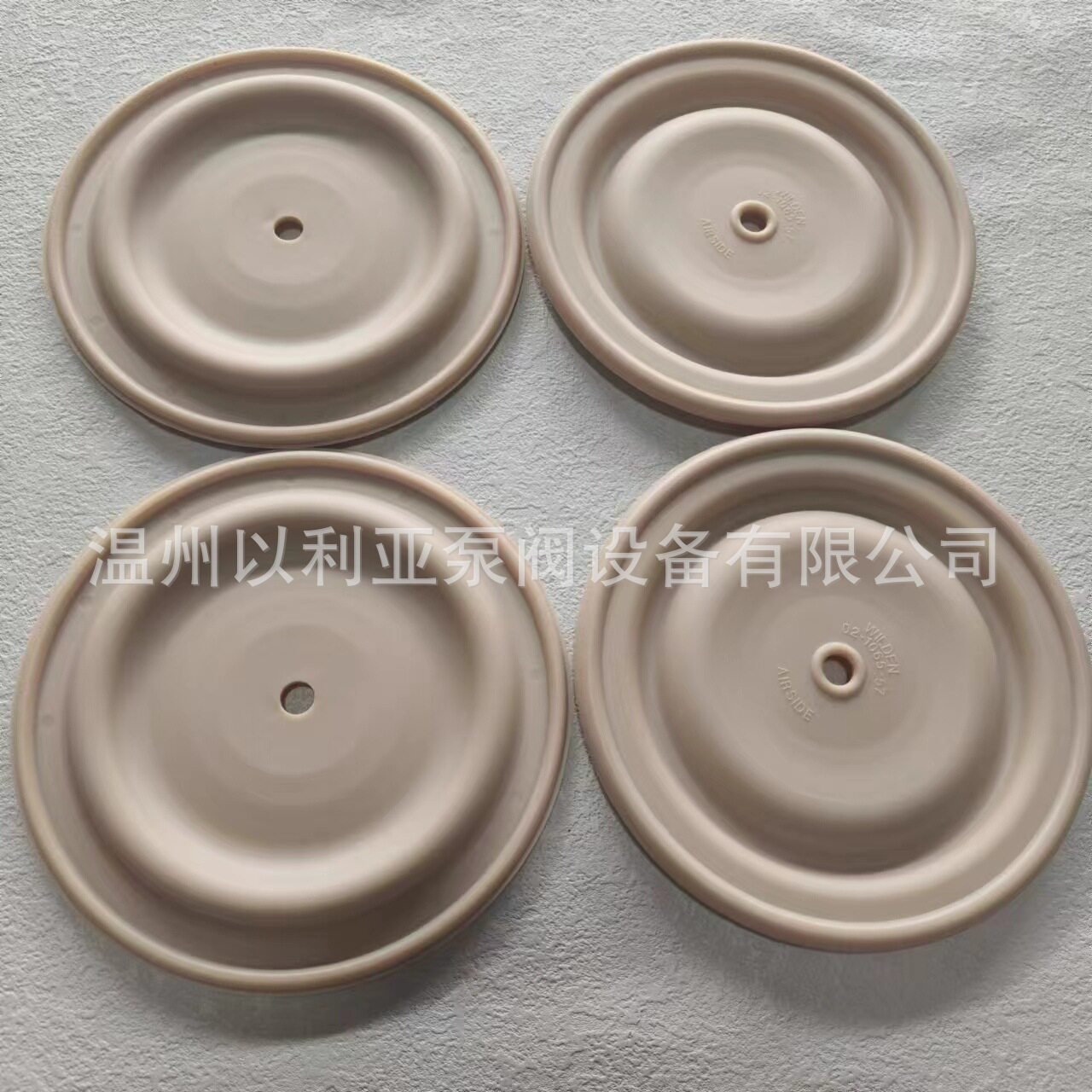 WIDEN威尔顿气动隔膜泵膜片膜片三道胶02-1065-57外径165MM