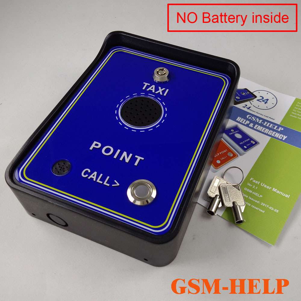 GSM-HELP 呼叫对讲，Taxi INTERCOM适用于欧洲等市场