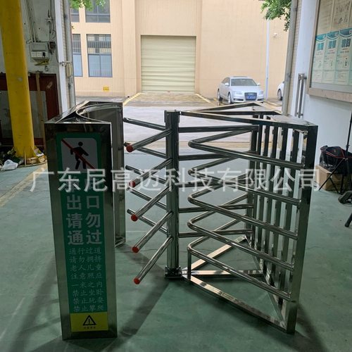 不锈钢单向旋转门景区超市工厂