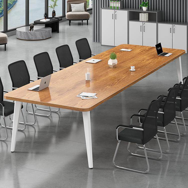 会议桌长桌办公小型会议室简约现代洽谈桌椅组合简易大桌子工作台