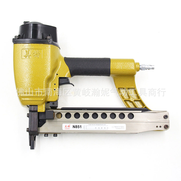 美特N851F气动码钉枪工业级大码钉枪U型码钉50mmn型木包装箱