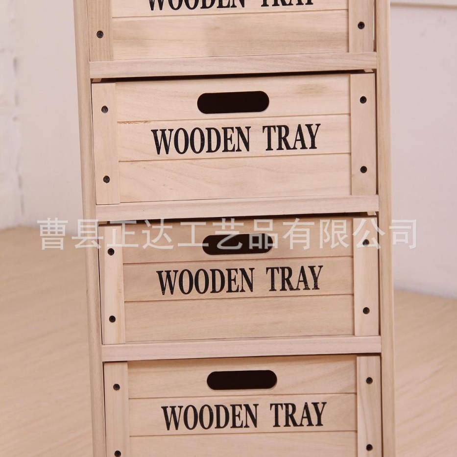 收纳抽屉式储物箱整理柜实木质卧室组合大号整理箱收纳箱木箱子