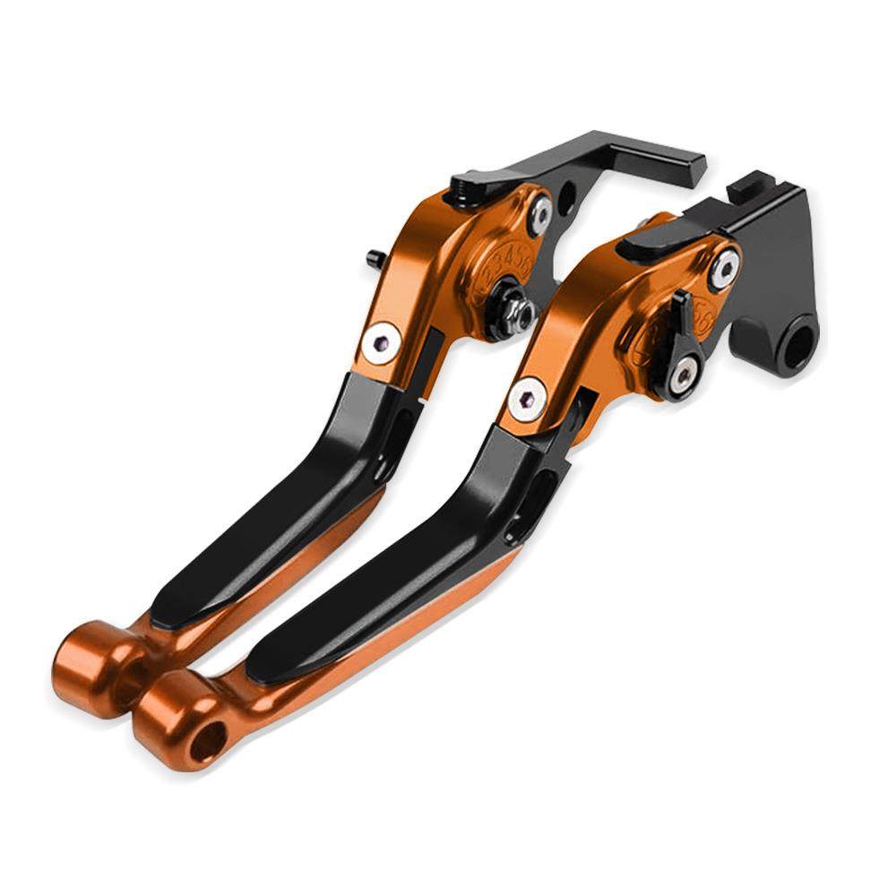 适用KTM杜克RC125200250390Duke改装折叠刹车离合牛角拉杆手柄