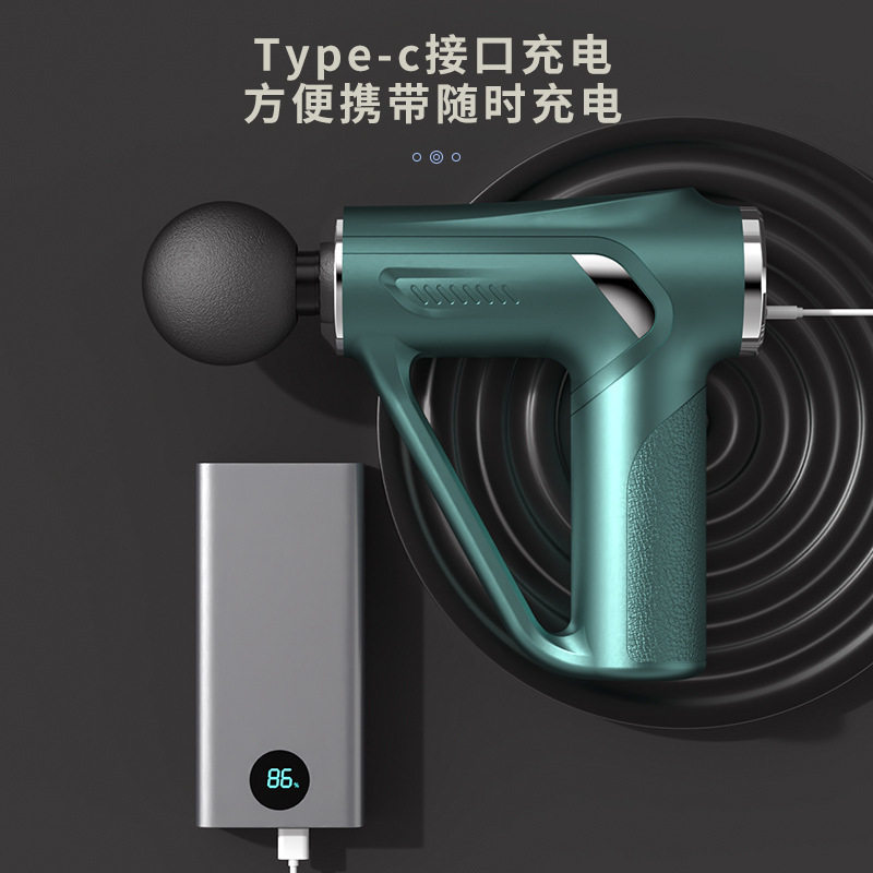迷你三角电动按摩仪深层肌肉放松按摩器筋膜枪筋膜枪颈膜枪按摩枪