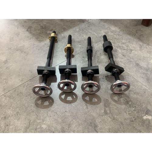 手摇升降丝杆升降手摇丝杆套件螺纹牙丝杆螺母丝杆铜母全套往复