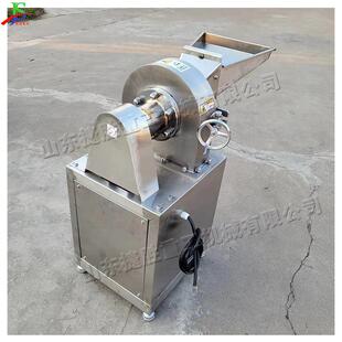齿盘式不锈钢粉碎机五谷杂粮香叶树果磨粉机小型粉碎物料设备