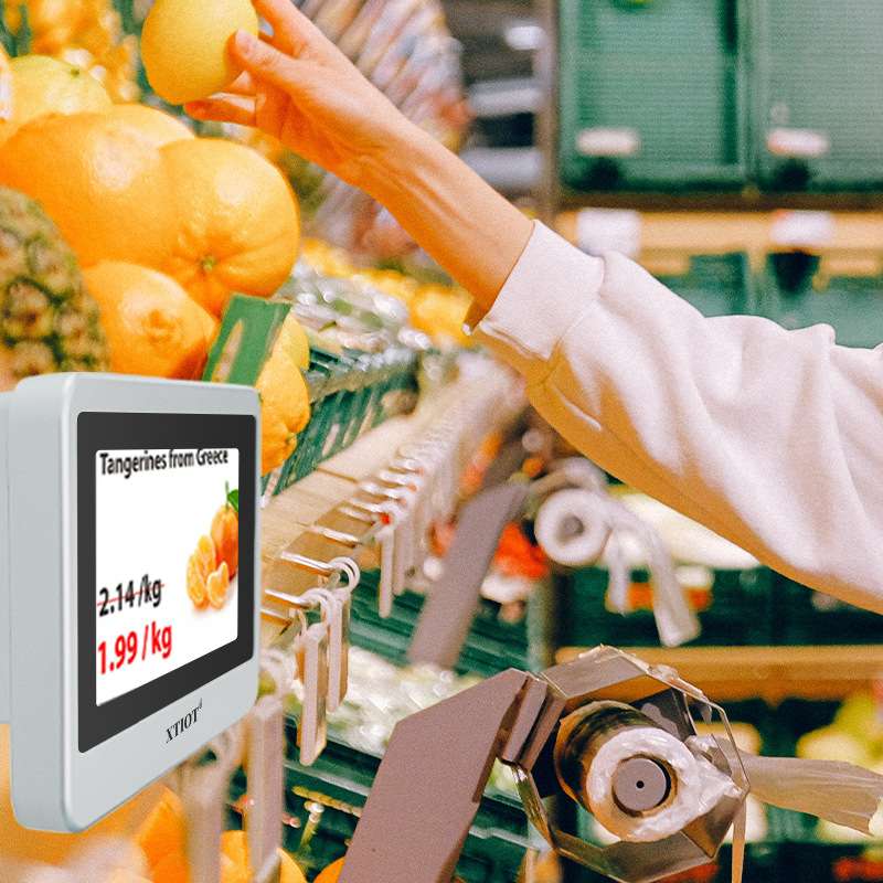 XT802C商超标签价格查询机 超市自助查价机 壁挂式安卓扫码查价机