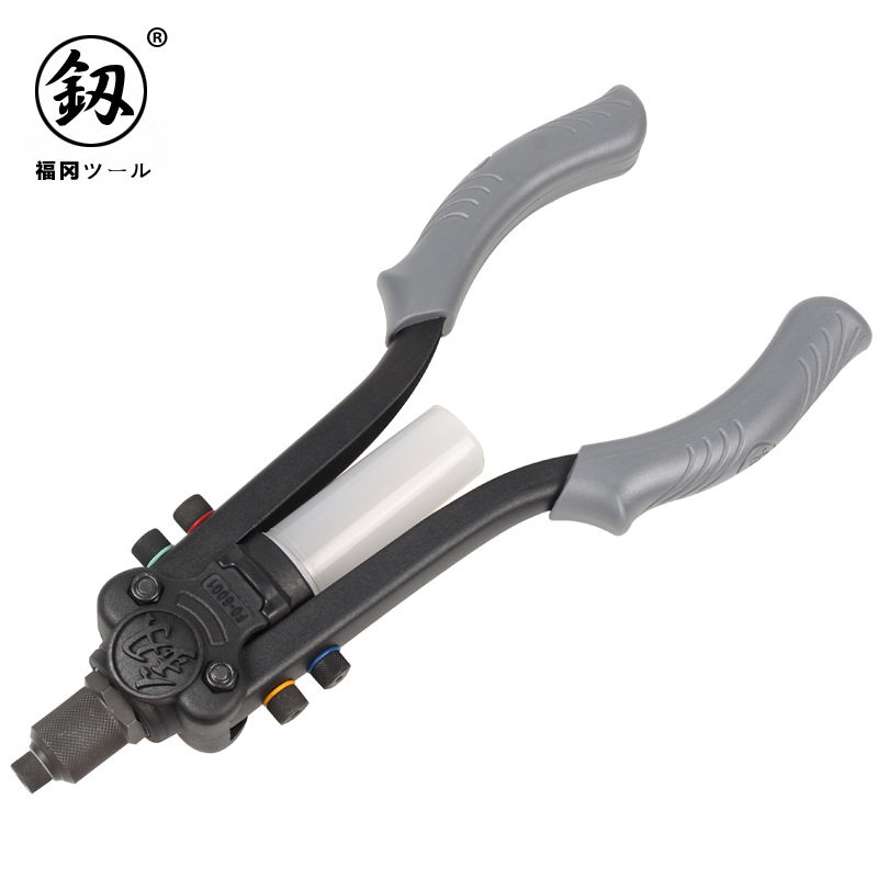 釰牌福冈工具工业级重型拉铆枪双把手动抽芯铆钉枪