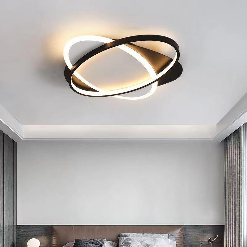 轻奢客厅大灯led2023新款智能吸顶灯简约现代大气卧室书房吸顶灯