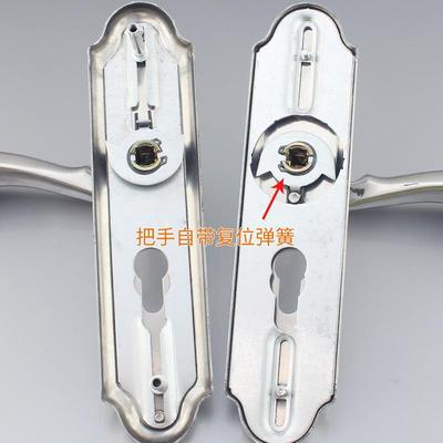 室内免打孔门锁家用通用型卧室房门锁大小50木门锁上提反锁门把手