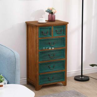 斗柜榜多功能斗柜卧室免安装床头柜客厅储物柜立柜柜子小型